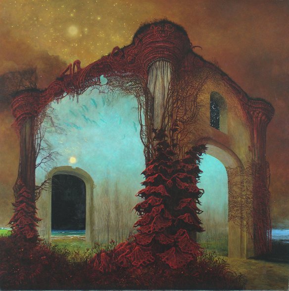 Obraz Zdzisław Beksiński - Muzeum Historyczne w Sanoku 