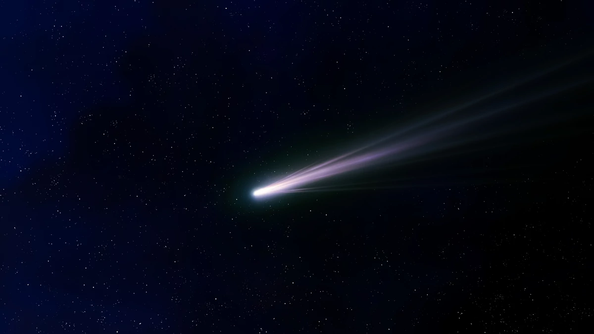 Kometa nad Polską 2025. Kiedy będzie ją widać? Kiedy patrzeć w niebo?