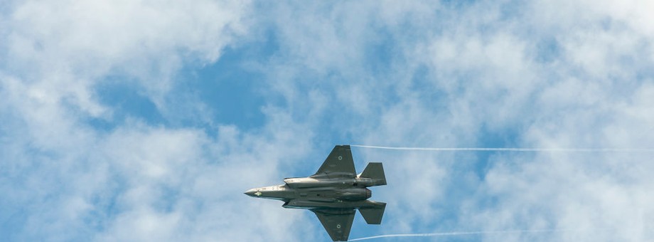 Izraelski F-35. Nie wiadomo jakiej broni Izrael użył w odwetowym ataku na Iran, ale te myśliwce piątej generacji prawdopodobnie mogłyby dokonać nalotu niezauważone.