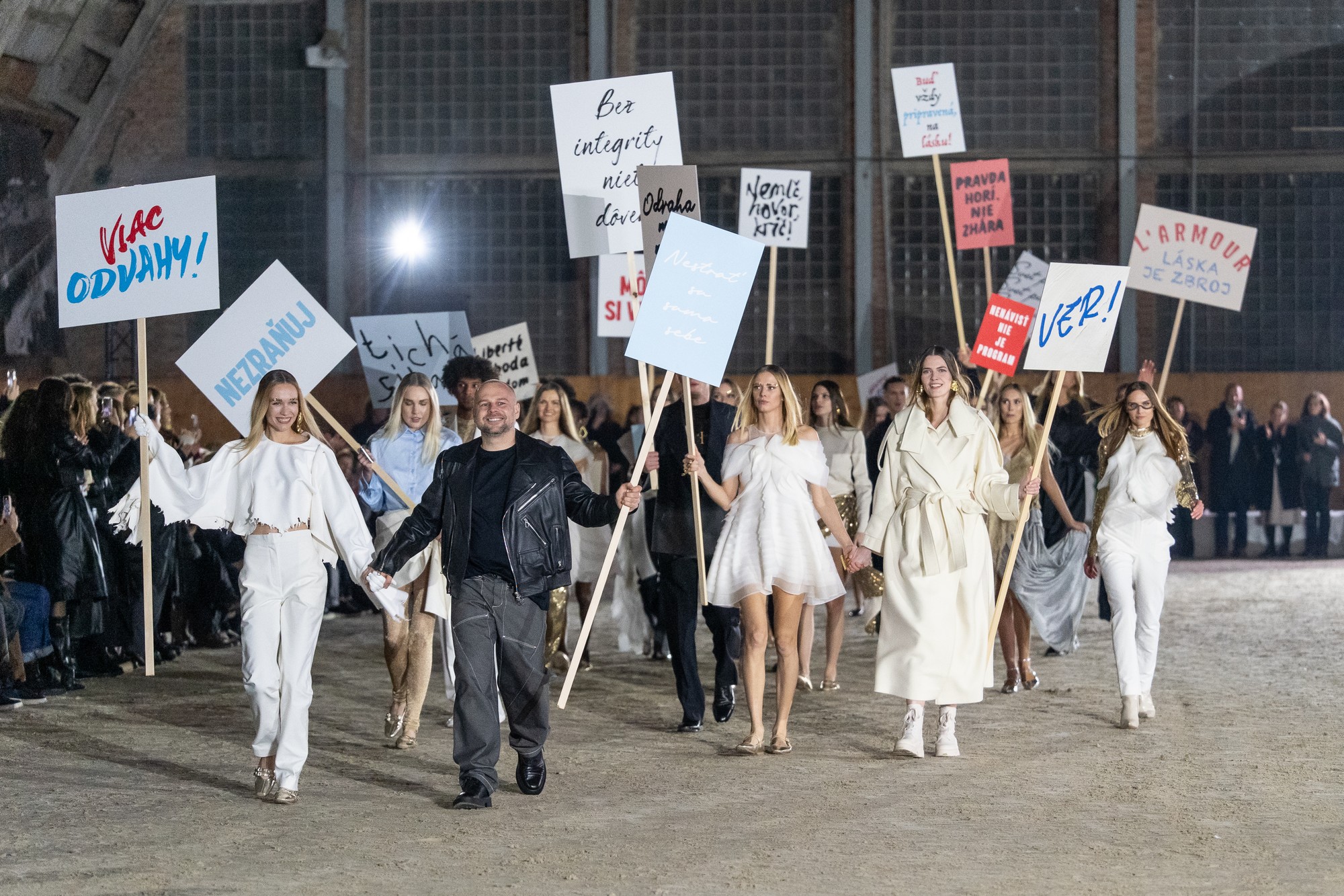 Módna prehliadka Marcel Holubec W. Fashion show 2025.