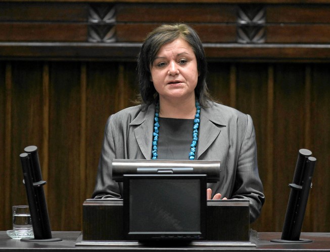 Posłanka  Ruchu Palikota Małgorzata Marcinkiewicz 7,8 proc. razy głosowała inaczej niż jej klub.