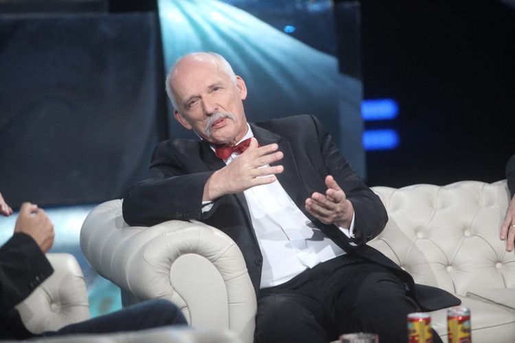 Janusz Korwin-Mikke w programie 'Kuba Wojewódzki'