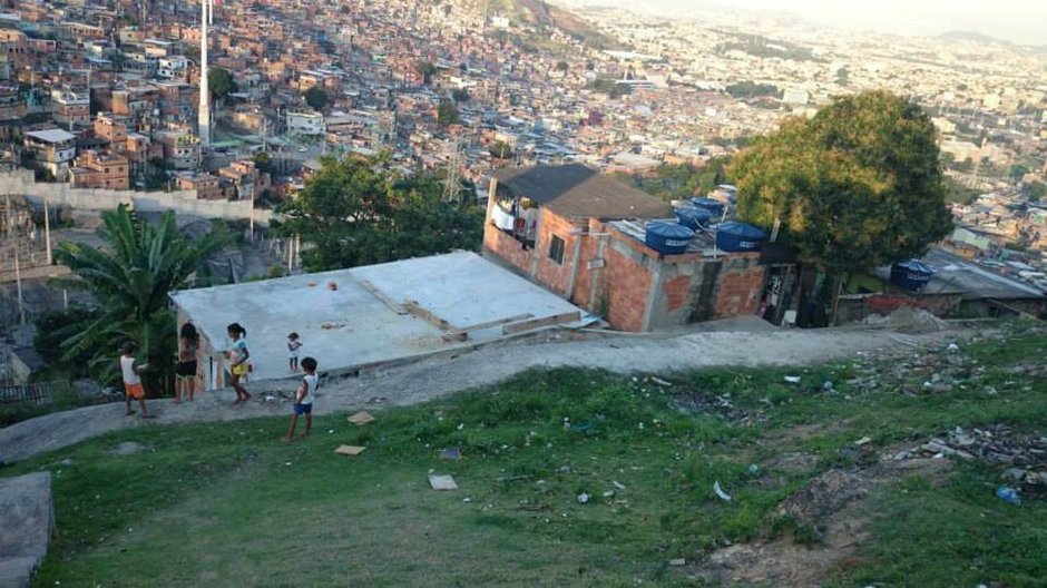 Widok na Complexo do Alemao