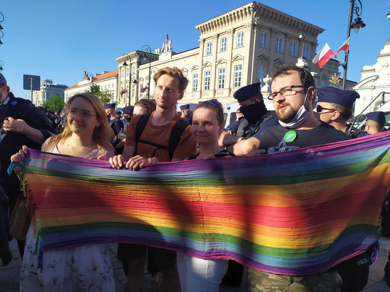 Franek Sterczewski wspiera LGBT