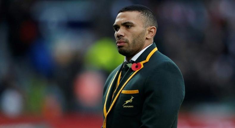 Bryan Habana has scored 67 tries in 124 appearances for South Africa