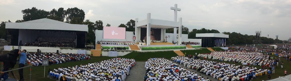 Msza otwarcia ŚDM na Błoniach