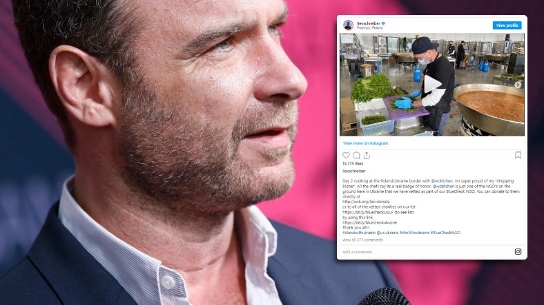 Liev Schreiber przybył do Przemyśla