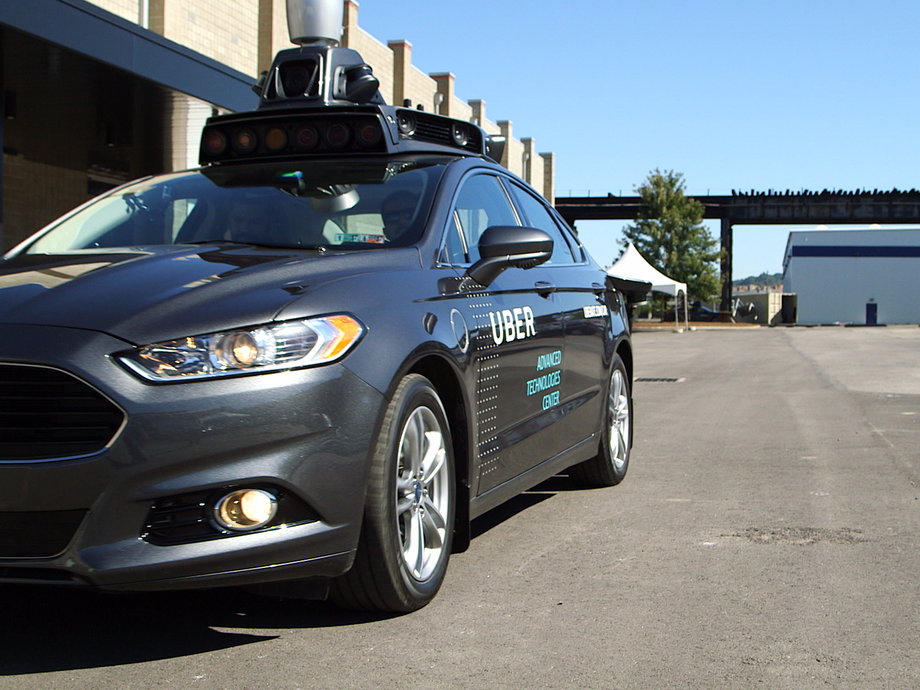 Uber launched a pilot program for its self-driving cars in September.