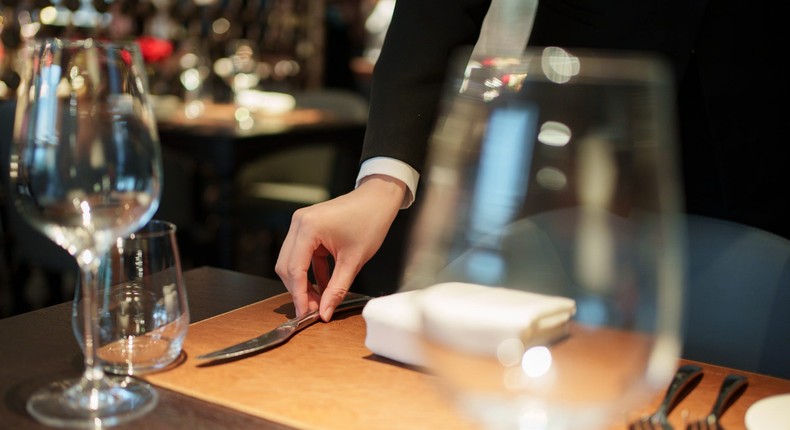 There are a few things customers should avoid doing at high-end restaurants.Wengen Ling/Getty Images