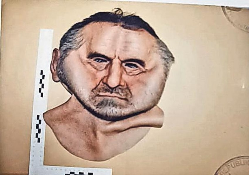 Maska koju je koristio 