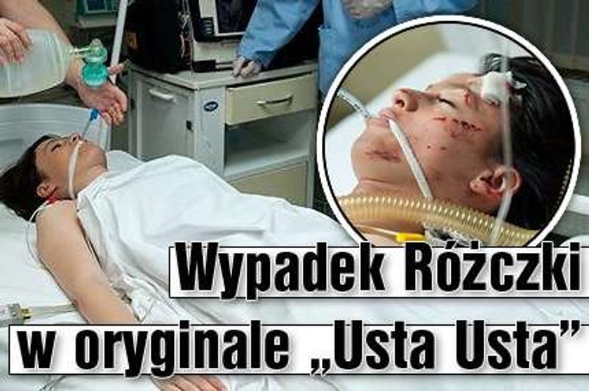 Wypadek Różczki w oryginale "Usta Usta". Wideo