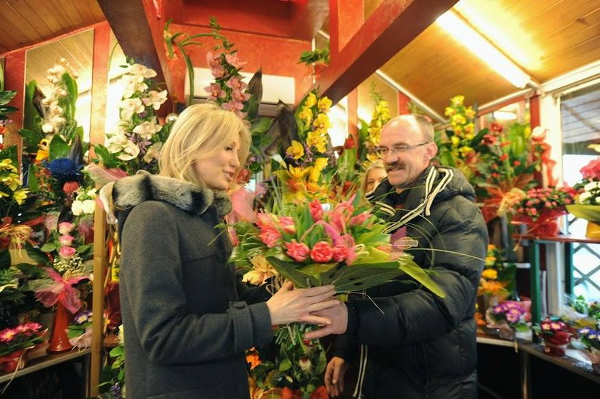 Ogórek zaczęła kampanię na bazarze