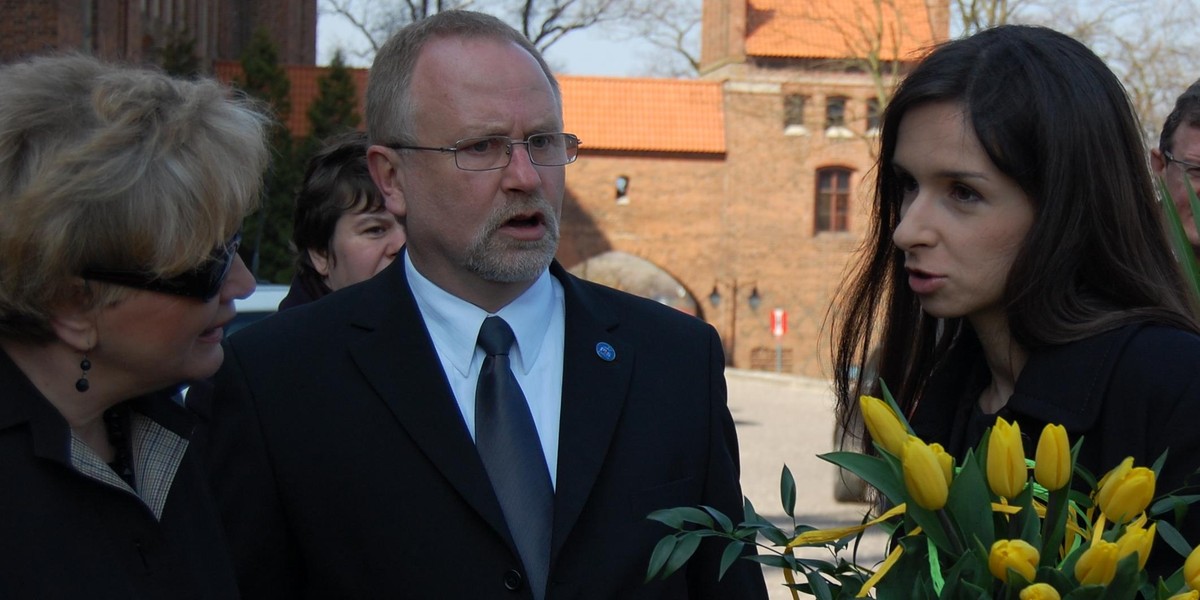 Arwid Żebrowski i Marta Kaczyńska