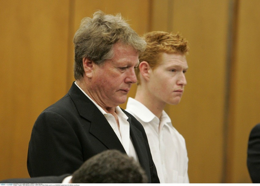 Redmond sa ocem Rajanom na suđenju