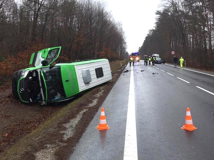 Wypadek pod Głogowem Małopolskim