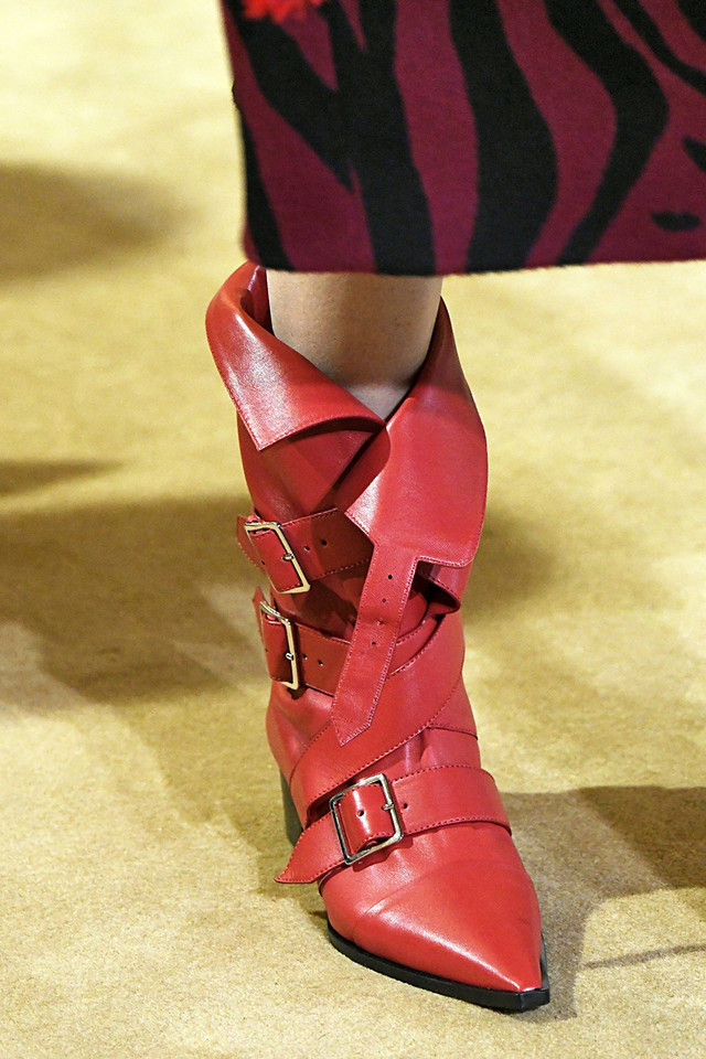 Buty z pokazu Altuzarra, Paris Fashion Week