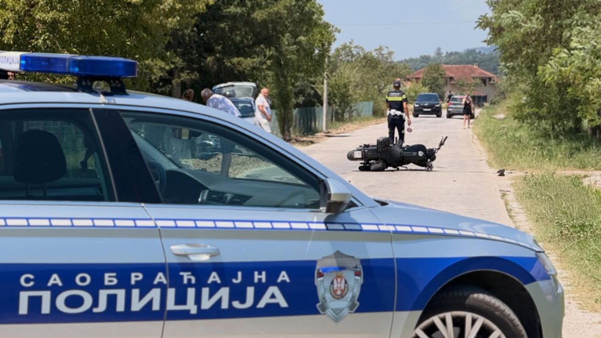 Nesreća na putu od Čačka ka Gornjoj Gorevnici