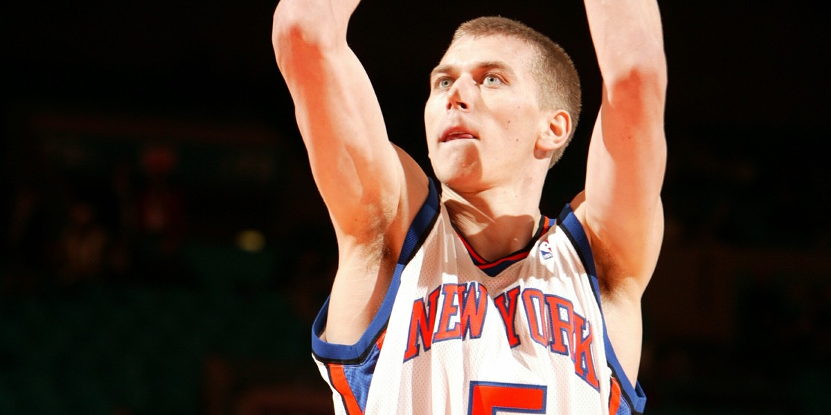 Trybański zagrał w trzech oficjalnych meczach New York Knicks