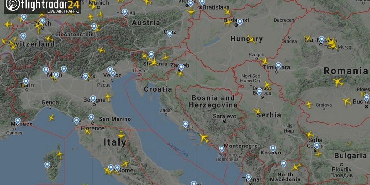 Pokazali, co dzieje się teraz nad Włochami. Porównanie wprawia w osłupienie