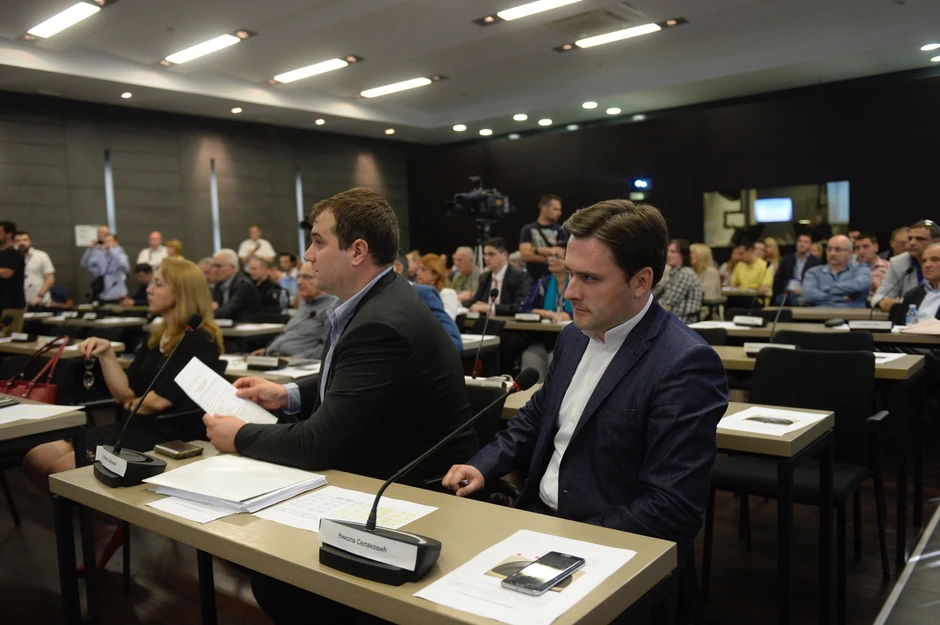 Nikola Selaković danas u skupštinskoj sali na Vračaru