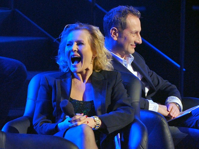 Rozbawiona jurorka Grażyna Szapołowska