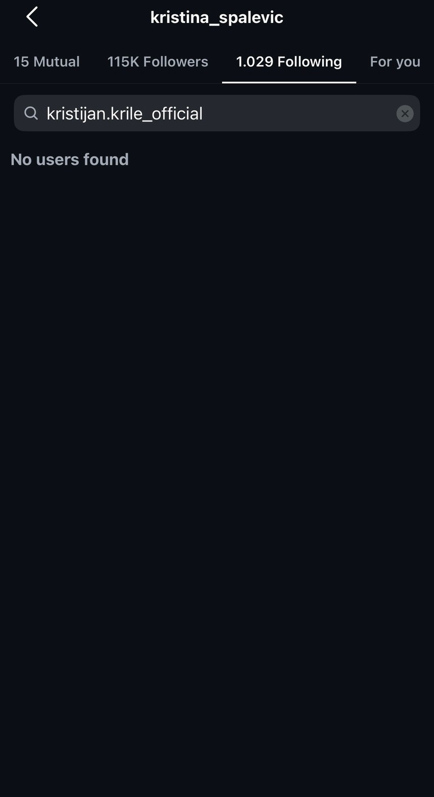 Kristijan i Kristina se otpratili sa Instagrama