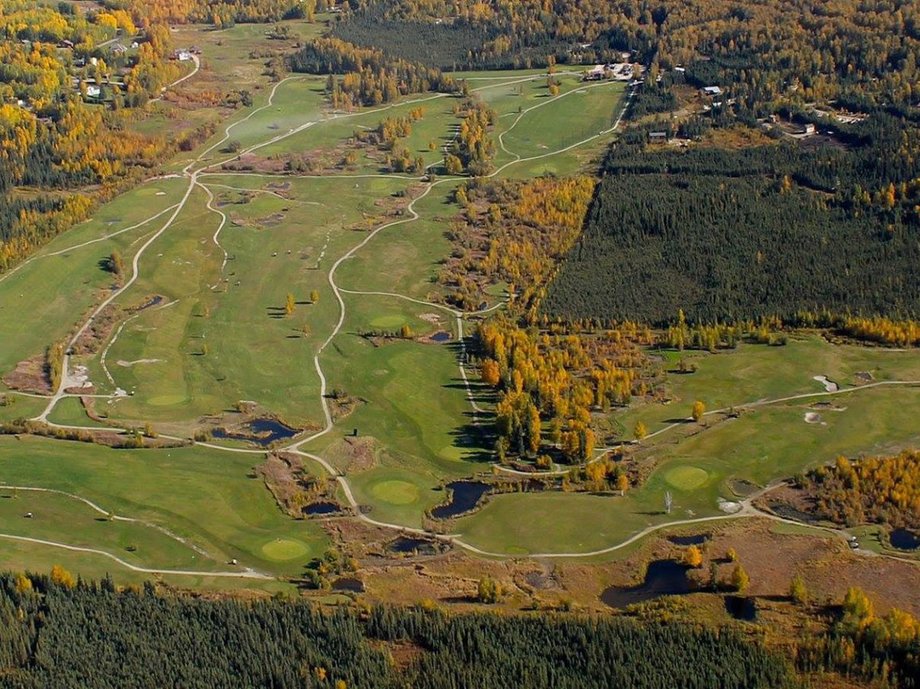 The North Star Golf Club in Fairbanks, Alaska, is the northernmost golf course in America, and includes a property that is underlain by permafrost to create a continuously changing pattern of dips and mounds. Plus, there's a pretty good chance you'll run into several wildlife species during your game.