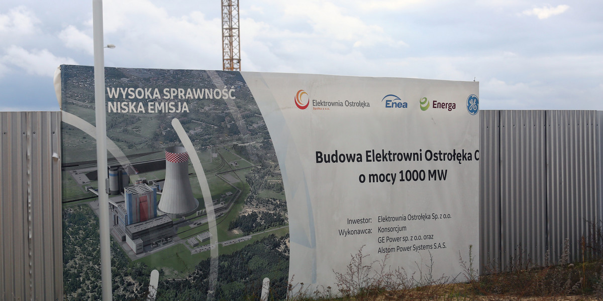 PGE odstąpiła od rozmów ws. budowy bloku 1000 MW w Elektrowni Ostrołęka