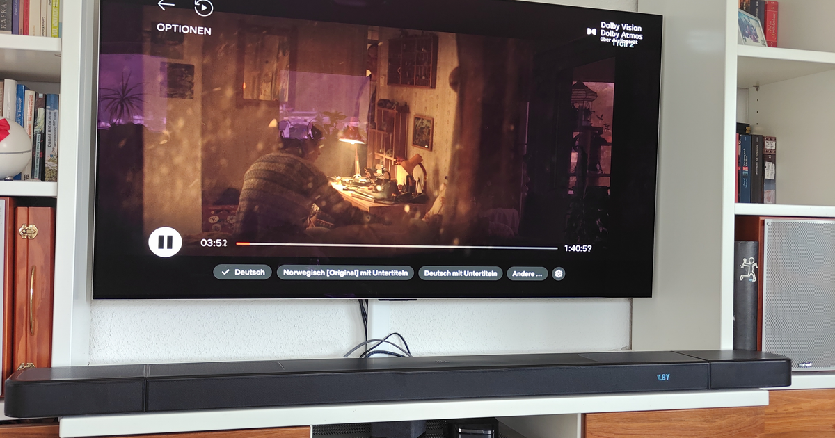 JBL Bar 1300MK2 im Test: Soundbar mit Dolby Atmos, starkem Bass und Akku-Rears