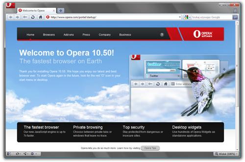 To że Opera przegoniła Chrome jest tak oczywiste, iż wypada się pochwalić tym na dzień dobry