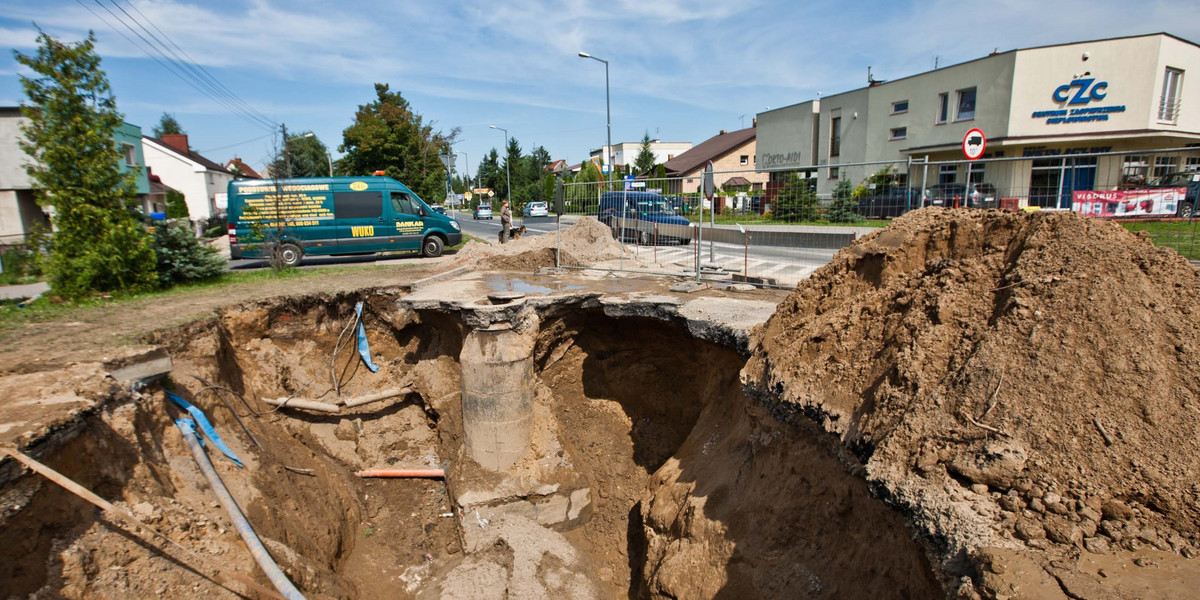 Awaria wodociągu