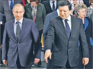 Dostawy gazu dla UE: Putin kontra Barroso