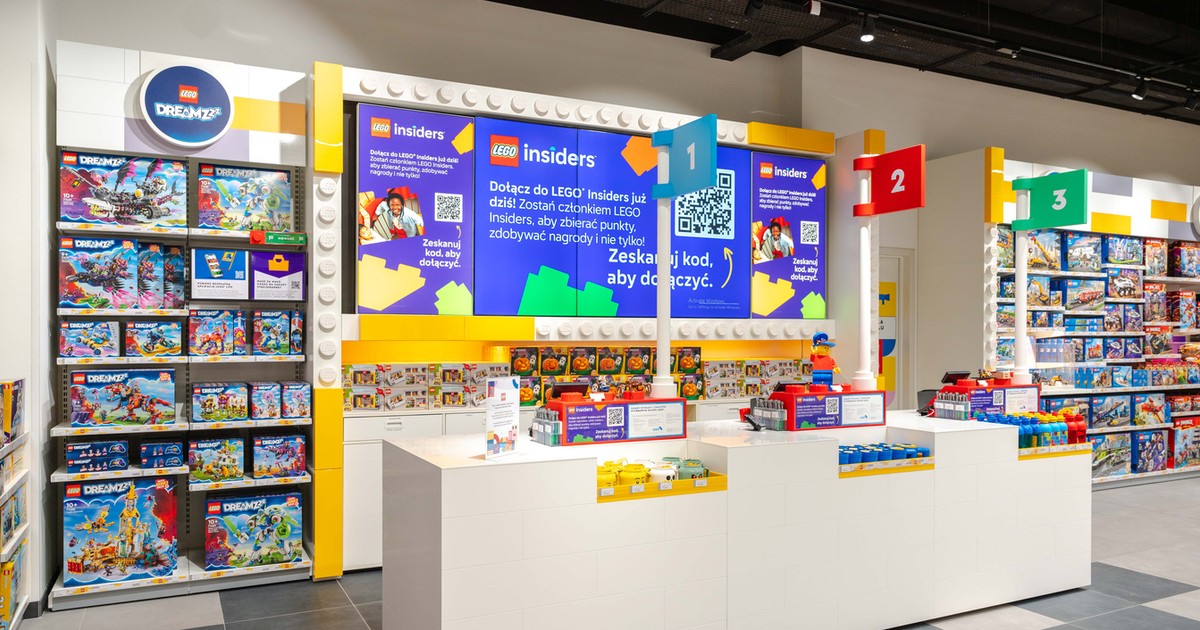 Lego otwiera swój sklep w kolejnym polskim mieście