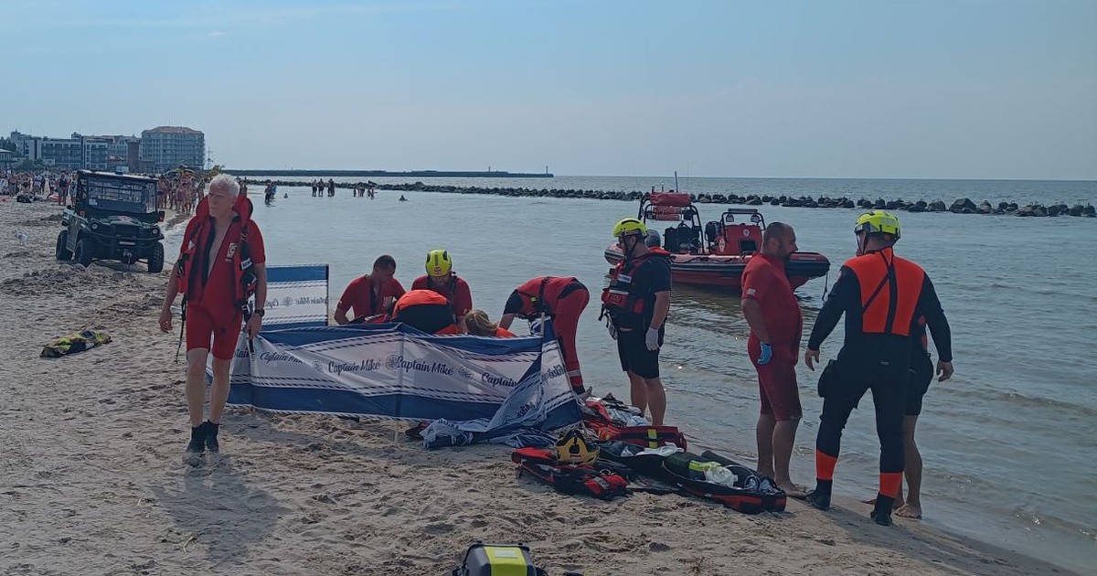 Ratunek na Bałtyku: ojciec zginął, ratując dzieci – dramat w Międzywodziu