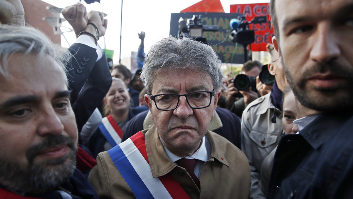Francja: Jean-Luc Melenchon skazany za opór wobec władzy