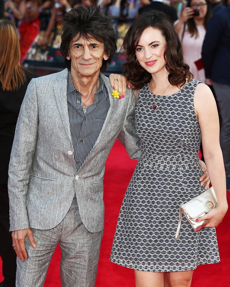 Ronnie Wood i Sally Humphreys