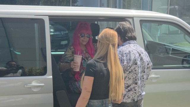 Zorica Brunclik stigla na snimanje "Pinkovih zvezda"