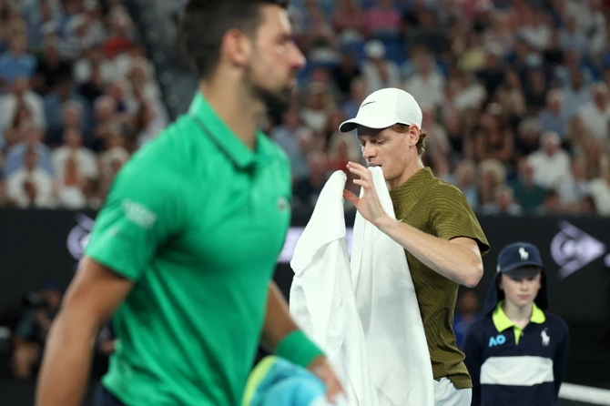 Novak Đoković i Janik Siner