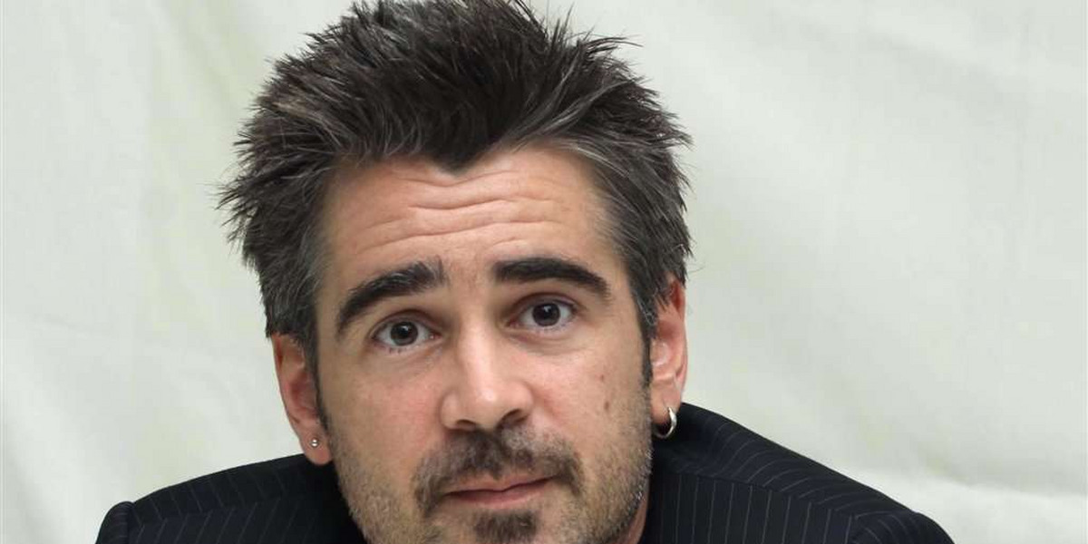 Colin Farrell płakał, gdy zobaczył synka