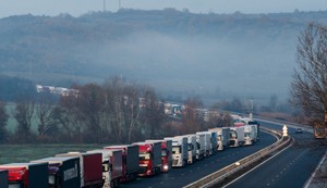 Kolona kamiona u Bugarskoj