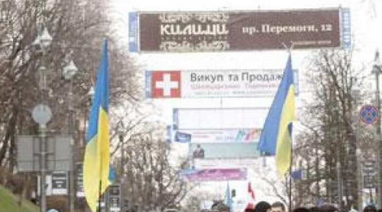 Nyerésre állnak az ukrán tüntetők