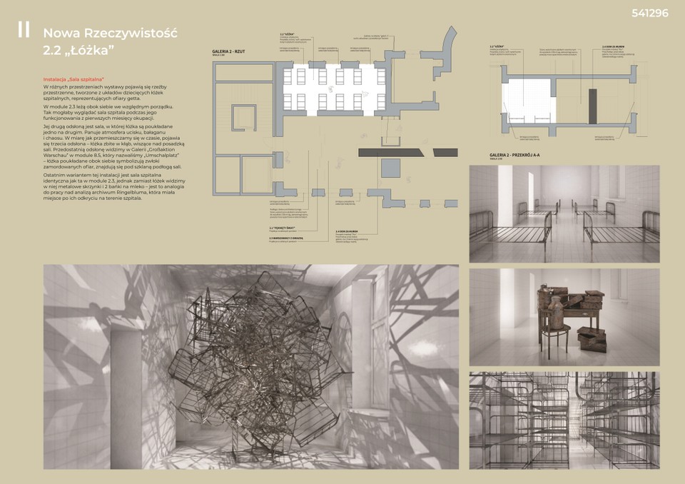 Zwycięska koncepcja wystawy stałej i siedziby Muzeum Getta Warszawskiego