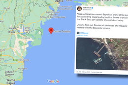 Ukraińcy twierdzą, że uszkodzili rosyjski statek. "Jeden z najnowszych we flocie"