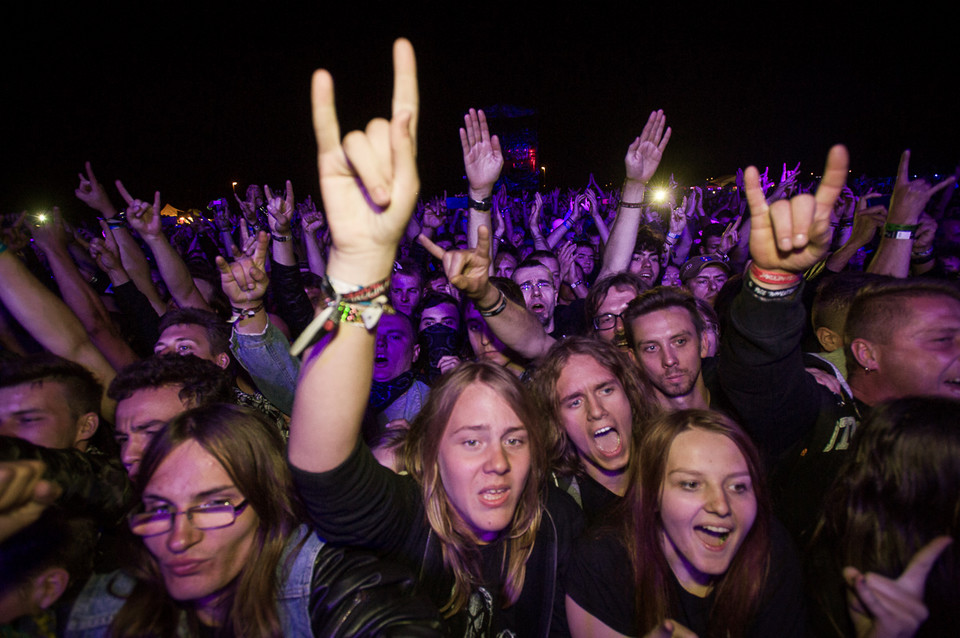 Publiczność na Jarocin Festiwal 2016