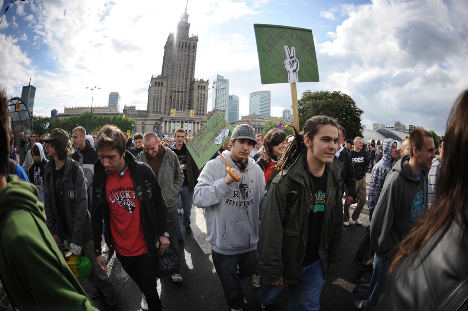 WARSZAWA MARSZ WYZWOLENIA KONOPI