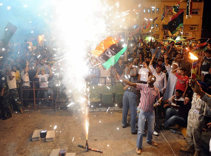 Tłumy Libijczyków wiwatują na wieść o pojmaniu syna Kadafiego