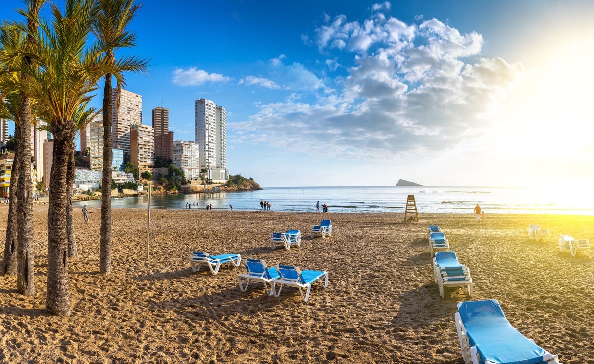 Plaża w Benidorm