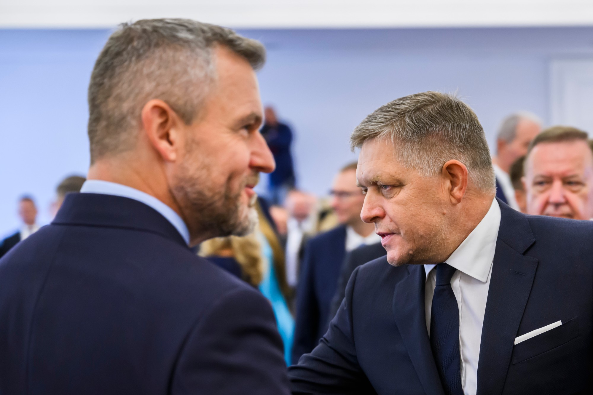 Peter Pellegrini a Robert Fico.