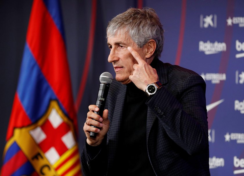 Quique Setien został nowym trenerem Barcelony