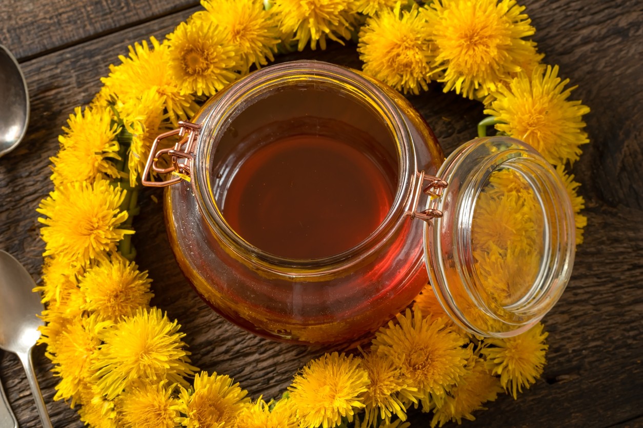 Dandelion syrup is often referred to as honey. (illustrative photo)